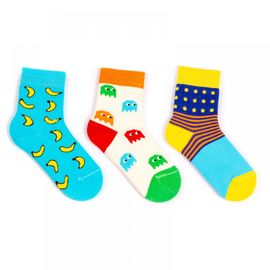 Набор детских цветных носков, 3 пары