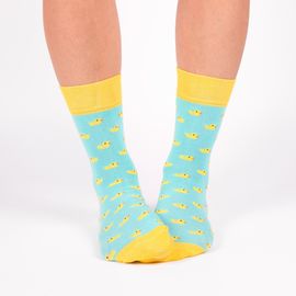 Цветные носки с уточками Babushka G11