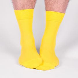 Мужские жёлтые носки