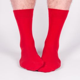 Мужские красные носки
