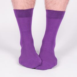 Мужские фиолетовые носки