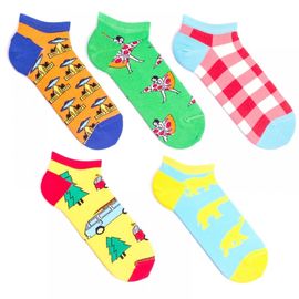 Набор цветных мужских носков, 5 пар
