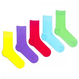 Цветные женские носки Babushka Радуга. 5 пар. GP4