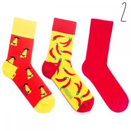 Мужские цветные носки Babushka, 3 пары.