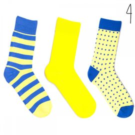 Мужские цветные носки Babushka, 3 пары.