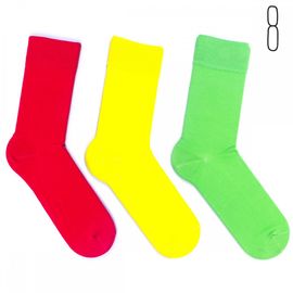 Мужские цветные носки Babushka, 3 пары.