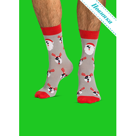 Носки Новогодний пёс