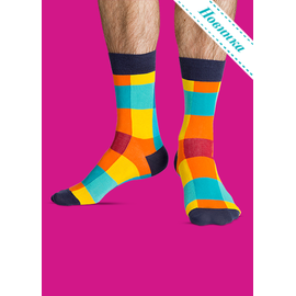 Носки Клетки-клетки