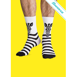Носки Зебра полосаточка