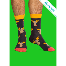 Носки Подмосковный лось
