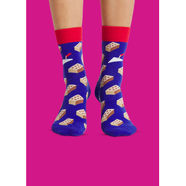 Носки Кирпич синий
