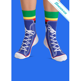 Носки Синие Кеды