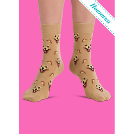 Носки Шпиц пушистик