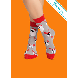Носки Новогодний пёс