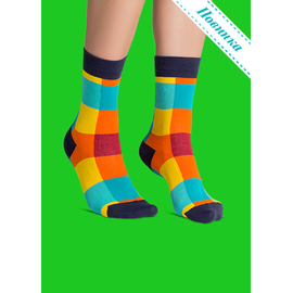 Носки Клетки-клетки