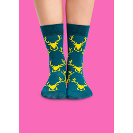 Носки Джинсовые олени