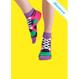 Носки Кеды розовые