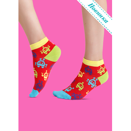 Носки Красный робот