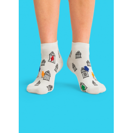 Носки Птичка в клетке