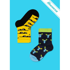 Носки детские (2 пары) Умный олененок