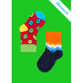 Носки детские (2 пары) Остров сокровищ