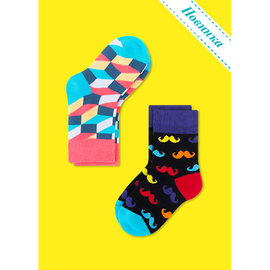 Носки детские (2 пары) Усатый нянь