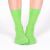 Женские зеленые носки