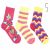 Женские цветные носки Babushka, 3 пары.