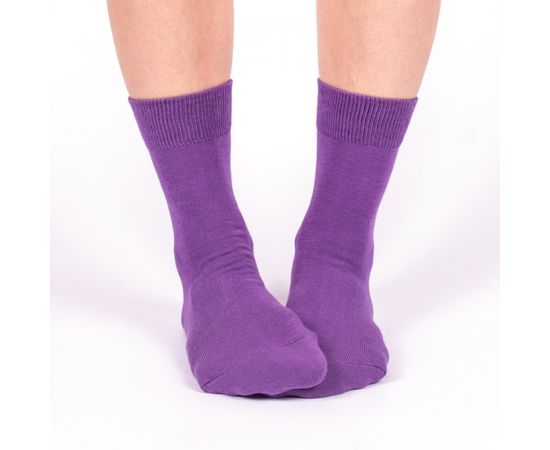 Женские фиолетовые носки