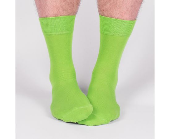 Мужские зелёные носки