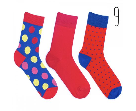 Женские цветные носки Babushka, 3 пары.