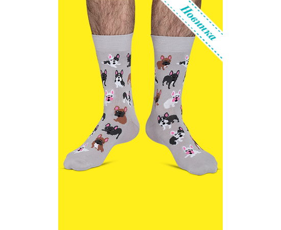 Носки Французский бульдог