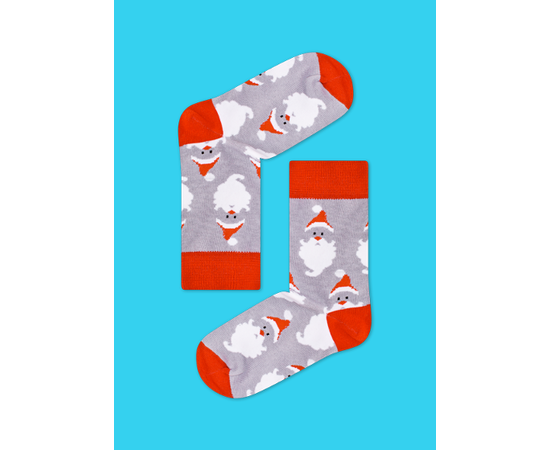 Носки Дед Мороз - красный нос