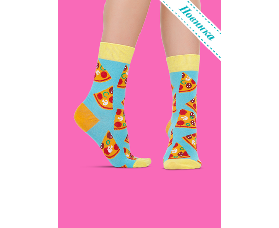 Носки Бегущая пицца