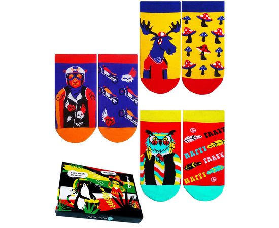 Комплект ZOO HEROES, 3 пары Tatem Socks