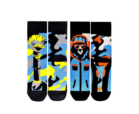 Носки «Ostrich&Bear - подарочный комплект» Tatem Socks